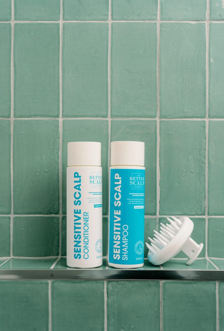 The Better Scalp Company makes hair care products for those with skin sensitivities. Photo supplied.